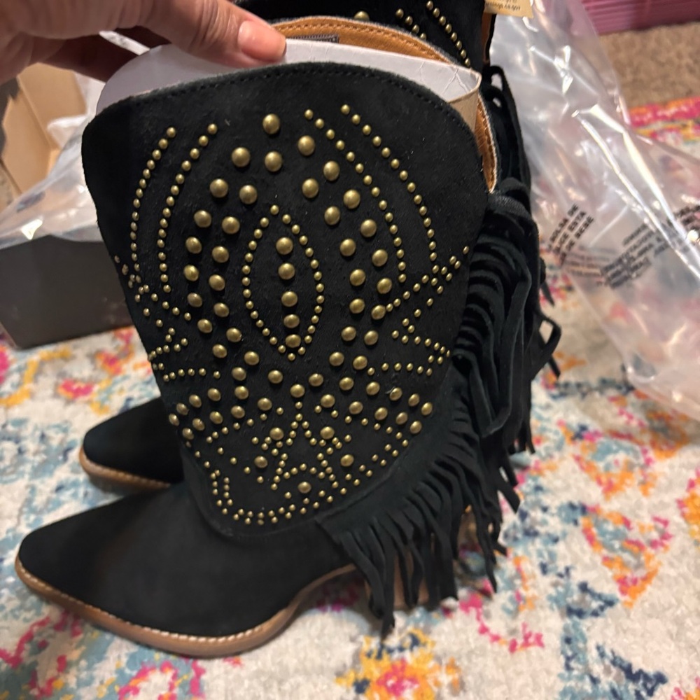 Dingo | STAR POWER SUEDE LEATHER BOOTIE - Picture 7 of 11